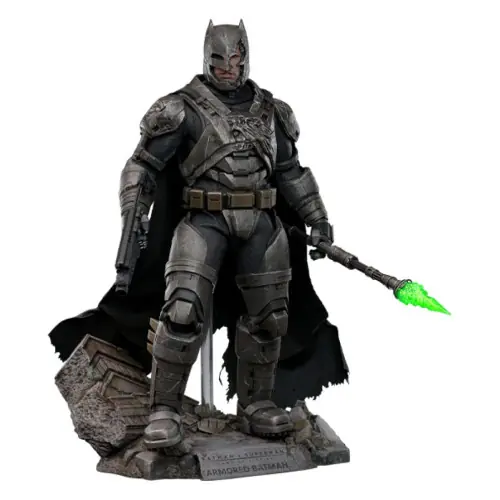 Authentique HotToys MMS743D63 Figurine 1/6 Armored Batman (2.0) (Deluxe Version) 33cm - Batman v Superman: Dawn of Justice